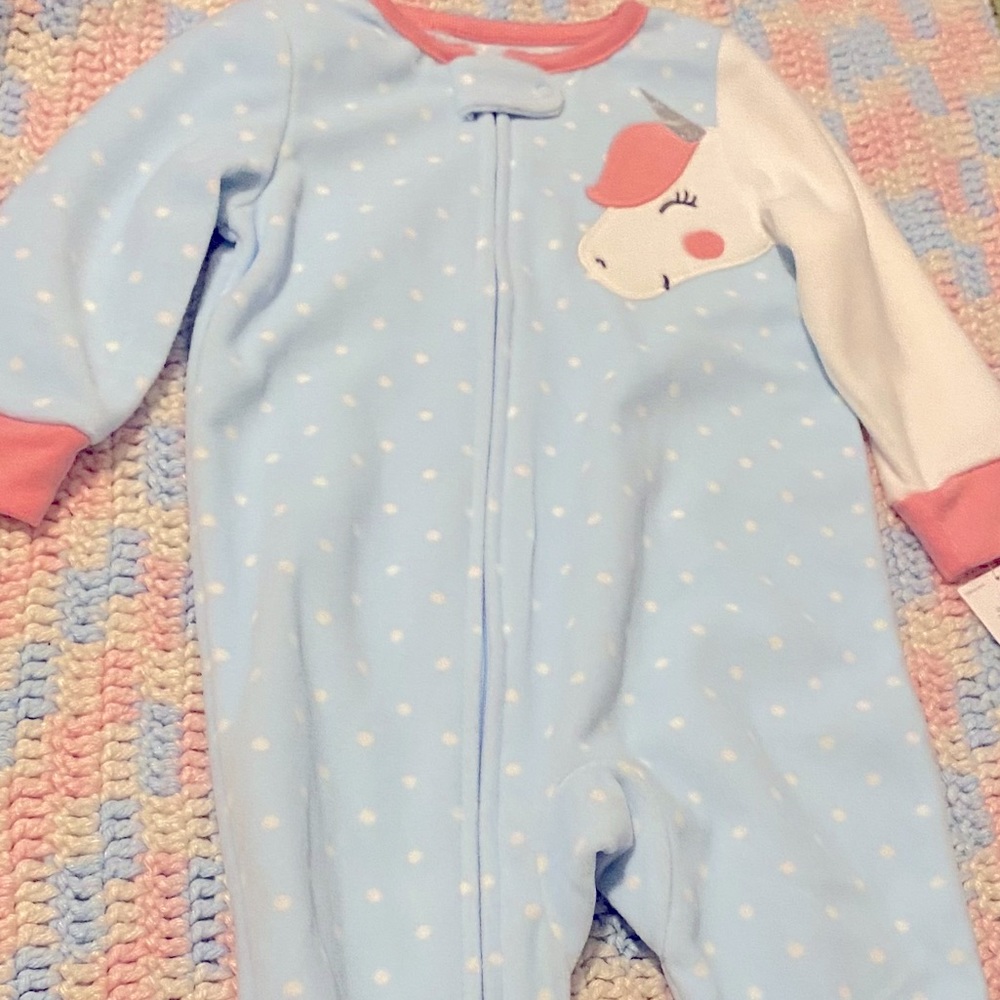 Unicorn Footie Pajamas